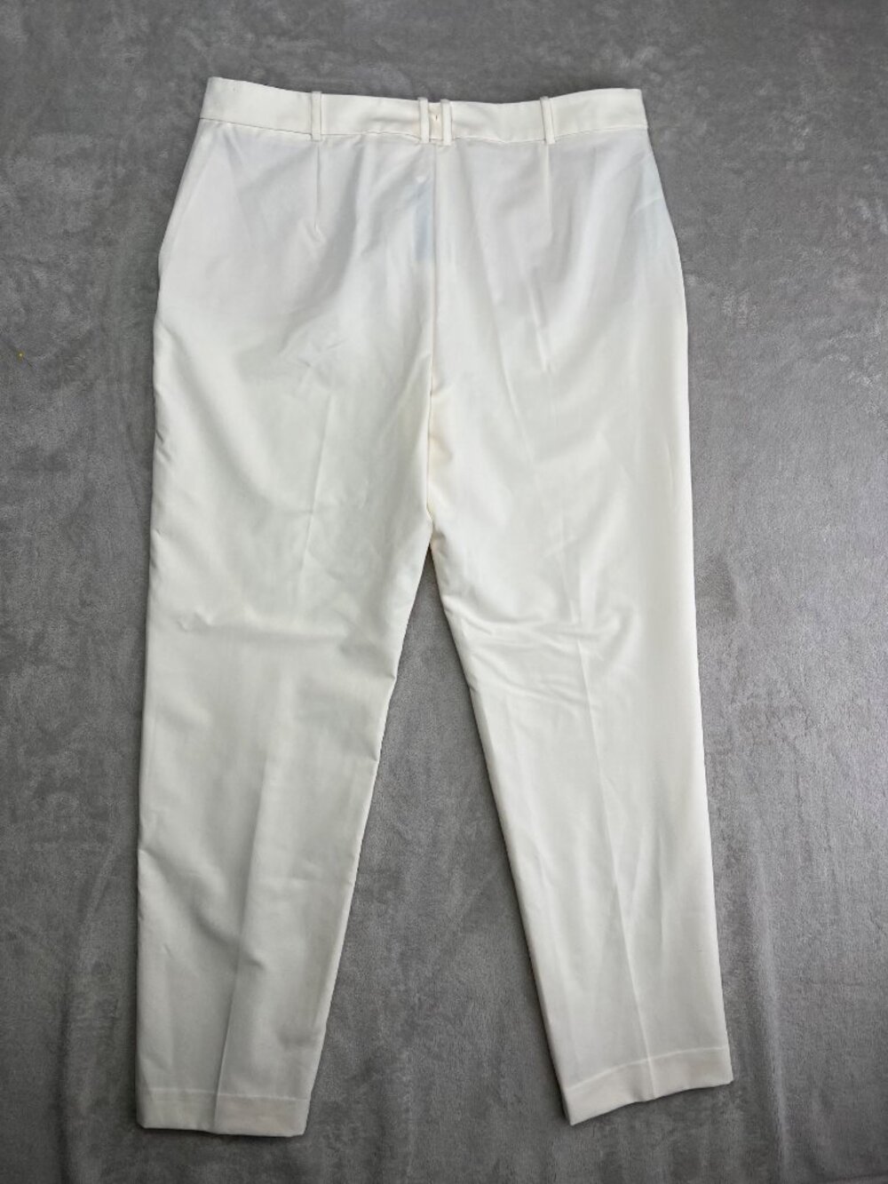 MNG Womens White Tapered Trousers Size 12 - Picture 4 of 16